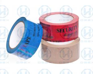 China Custom Logo Printed Self Adhesive Tamper Evident Tape Void Open Security PET Tape wholesale