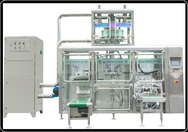 2.5KW Horizontal Pouch Packing Machine Linear Cylinder Feed Bag Packing Machine