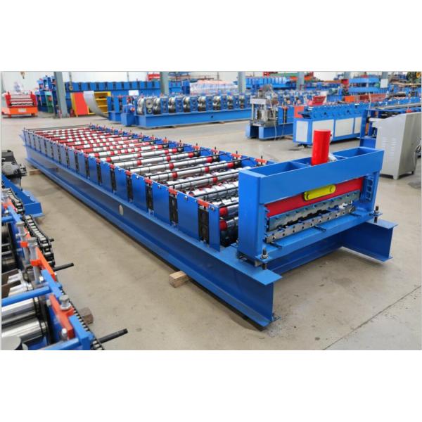 Professional Downspout Roll Forming Machine Dimension 7.8 * 1.4 * 1.3m Easy Operation