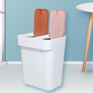 Buy cheap New Dry And Wet decorative Plastic Dustbin 10 ltr With Cover from wholesalers