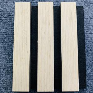 China 12mm MDF Veneer Acoustic Panel Interior Wall Wooden Slatted Sound Absorption Slat Board wholesale