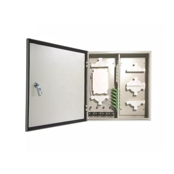 ODF Outdoor Pole Mount Enclosure FC Fiber Optic Splice Enclosure 24 Core