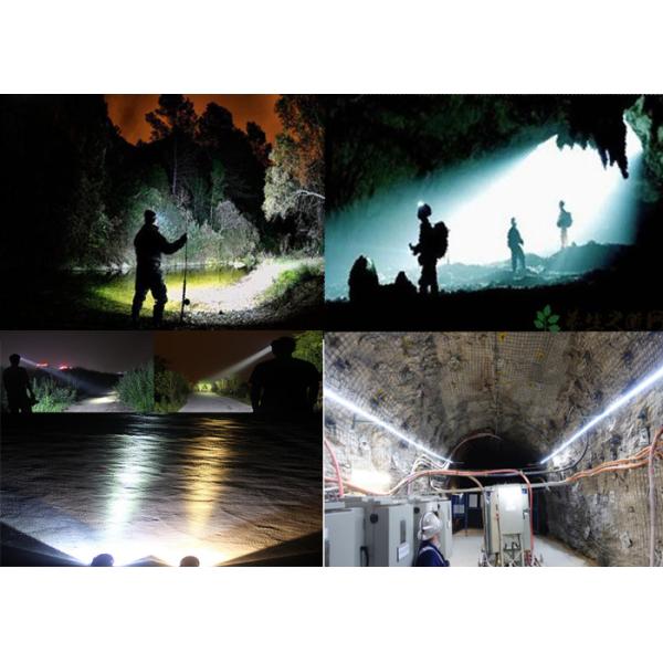 18000LUX 6.8Ah Rechargeable Mining Cap Lamps IP68 385LUM