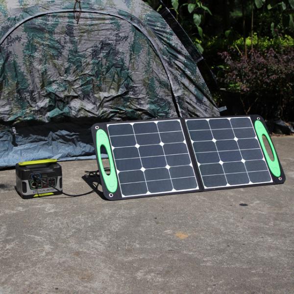 60watt Folding Solar Panels Charging Outdoor Storage Portable