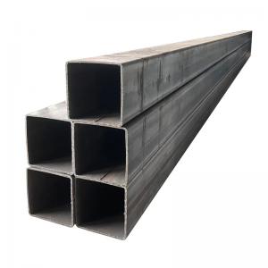 China Seamless Carbon Steel Pipe Welded Black Steel Square Pipe / Rectangular Steel Tube wholesale