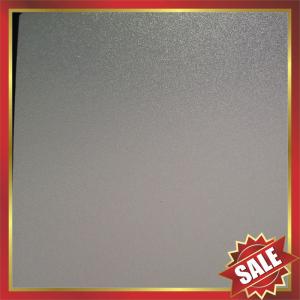 China PC abrasive Sheet,matt polycarbonate sheet,frosted polycarbonate sheet,matt pc panel,frosted pc panel,nice decoration wholesale