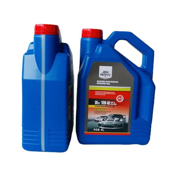 Pilfer Proof PP Cap Empty Motor Oil Bottles 4L Car Oil Containers Package SGS