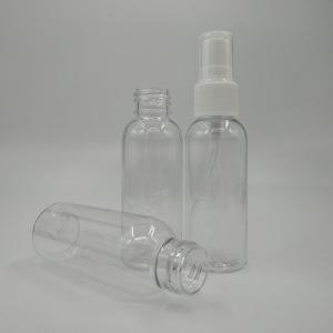 China Round PET Plastic Spray Bottle 10ml 15ml 30ml 50ml 60m 70ml 100ml 200ml 500ml Capacity wholesale