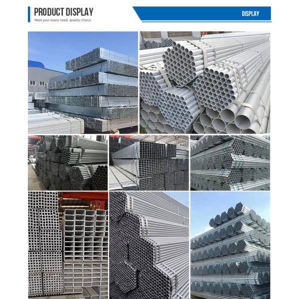 Factory hot sale good quality competitive price 25*2.5 mm 25*3mm 30*3.8mm 6m length hot dip galvanized pipe for construction