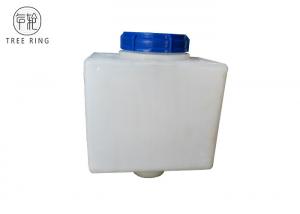 China 20L Small Chemical Dosing Tank Rectangle , Cone Bottom Rinse Chemical Feed Tank wholesale