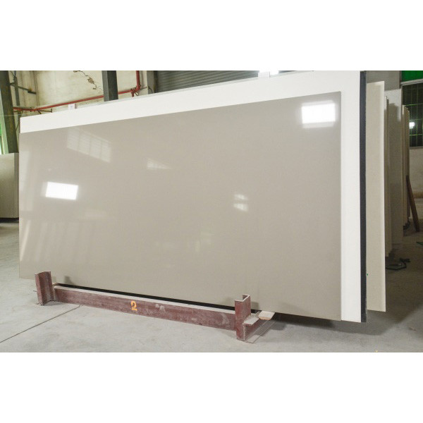 Granite Imitation 30MM Greyish Engineered Quartz Stone For Bathroom