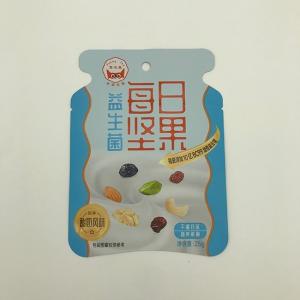 China VMPET Nuts Custom Shaped Bags Plastic Zip Lock Bags With Logo OEM wholesale