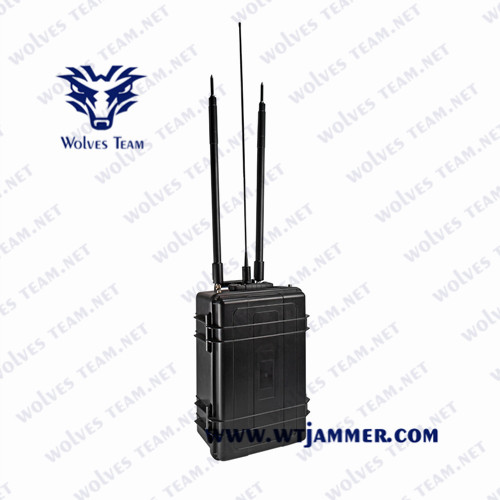 Full Band 2000m 1300 Watt DDS Vehicle Cell Phone Jammer