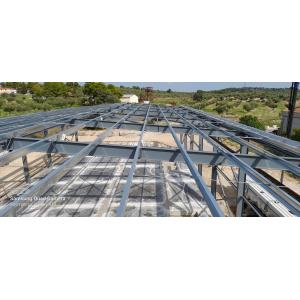 Modular Light Steel Frame Building Material Plant Warehouse