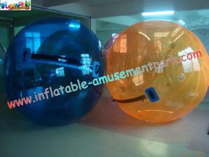 China Huge 2M diameter Blue color TPU or PVC Inflatable Zorb Ball, inflatable pool ball for Kids on sale