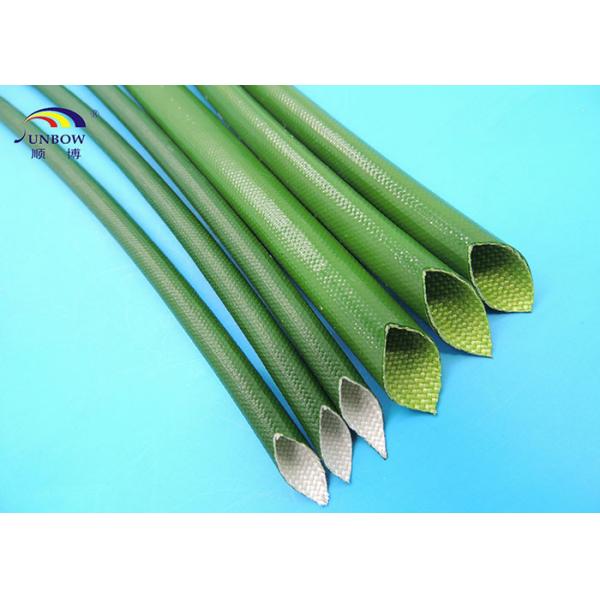 2500V Colorful Fiberglass high temperature sleeve Coated Silicone Resin For Motors