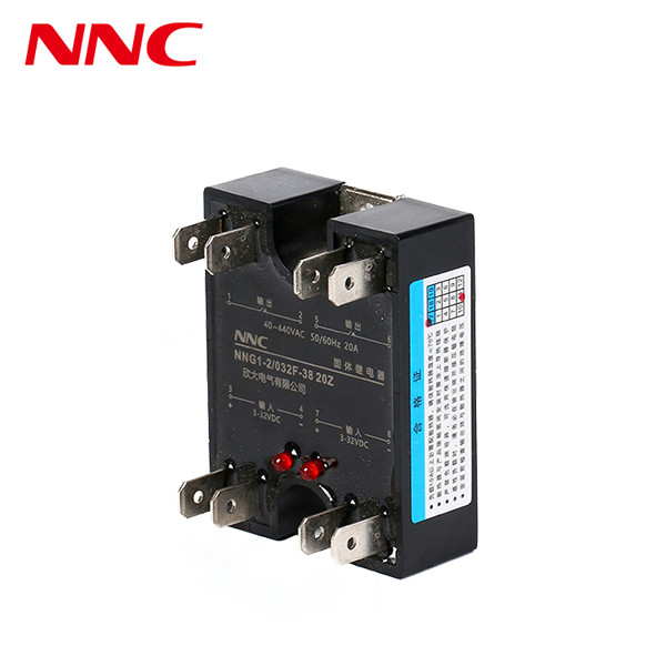 Clion NNG1-2 HHG1 Dual Channel SSR with 24-440VAC output with load current 10A-40A per channel