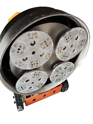 Walk Behind Planetary Concrete Floor Polishing Machine 50HZ / 60HZ