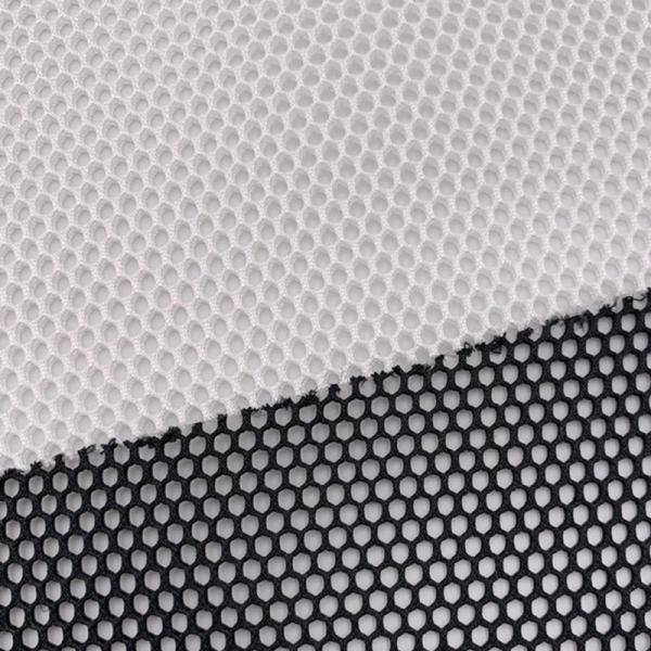 220gsm Water Resistant Air Mesh Fabric Knitted 100 Polyester Mesh For Beding