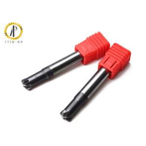 China CNC Solid Carbide 4 Flute End Mills HRC55 With High Feed Rate wholesale