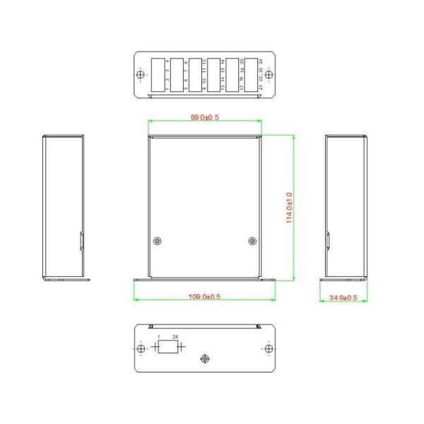 FTTH Fiber Optic Patch Cord MPO&MTP Cassettes designed for Data Center
