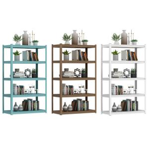 China 4 Layer 690mm Free Standing Metal Shelves Adjustable Heavy Duty wholesale