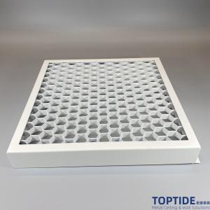 China Cheap Aluminium Honeycomb Stereo Board Building Decorative Walls And Ceiling Wraping Materials wholesale