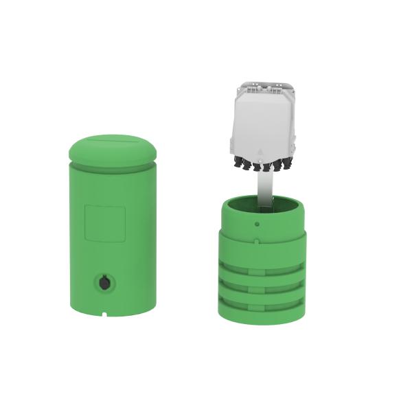 FTTH Network Indoor Fiber Optic Faceplate Socket Panel with 1 Core SC Connector Type