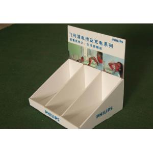 Litho CMYK Custom Printed Display Boxes Clay Coated Paper Yellow