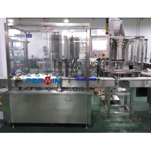 China Vial Bottle Liquid Filling Plugging Capping Machine wholesale
