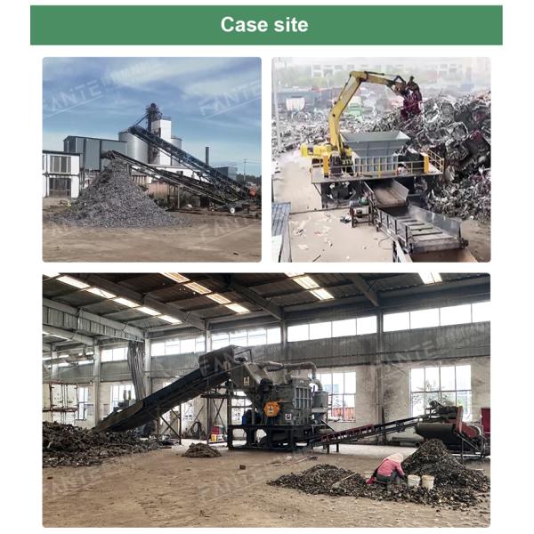 Metal Scrap Shredder Machines for Metal Recycling Scrap Metal Crusher Machine