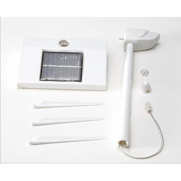 Popular Outdoor Solar Wind Turbine Toy Plastic DIY Mini Solar Toys