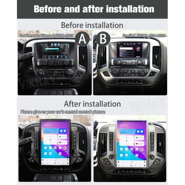 Multimedia Android Car Head Unit For Chevroler Silverado / GMC SIERRA 2013-2020