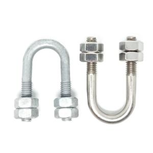 B7 B16 A325 A307 U Type Bolt With Nut Washer Zinc Plating 3/8 1/2 ASTM A193 A194