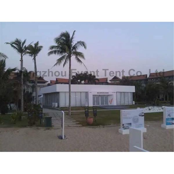 Custom Event Tents PVC Wall 1000 People Capacity For Temporary Exhibition