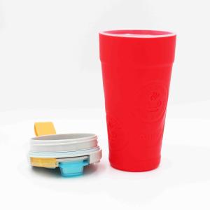 China ECO friendly 460ml Double Wall Water Bottle With Leak proof Cover wholesale