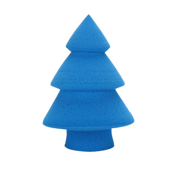 Wholesale new tree shape rectangle irregular shape makeup sponge super soft sponge