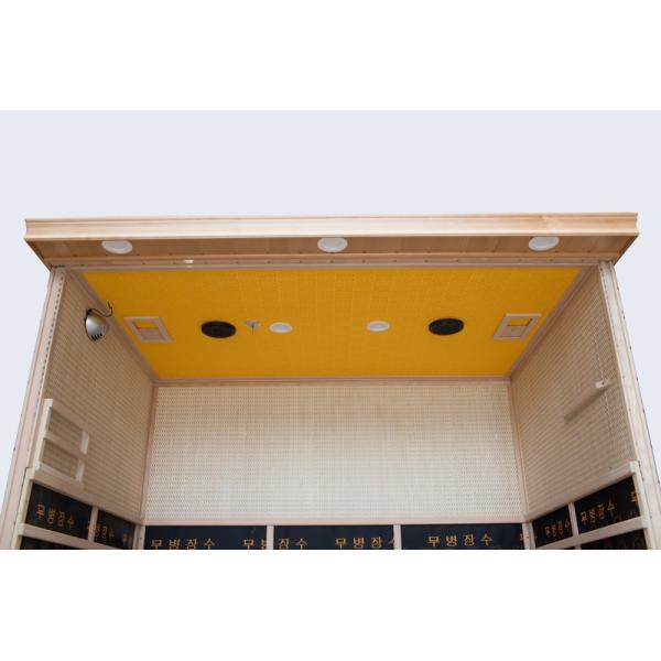 High Quality Traditional Durable Hemlock Sweat Vest Sauna Computer Control Panel Steam Sauna Room