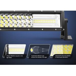 High Power Jeep LED Light Bar , Spot Flood Led Light Bar ISO CE Certification