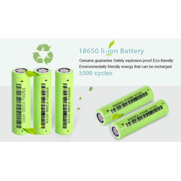 18650CA 18500 Rechargeable Li Ion Battery 2250mah 3.6v Customized