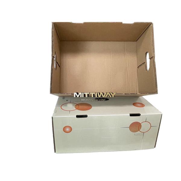Corrugated Carton Tray Forming Equipment Hot Melt Glue Tray Former