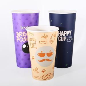 China Portable Durable Single Wall Paper Cups With Flexographic Printing wholesale