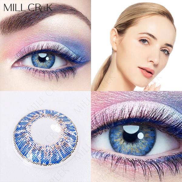 Natural Colored Amethyst Eye Contacts Lens Non Prescription