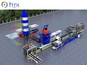 China Doser System Concrete Paver Making Machine Feeding With Demoulding on sale