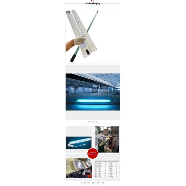 Sanitizing UVC Germicidal T8 254nm UV Disinfect Lamp