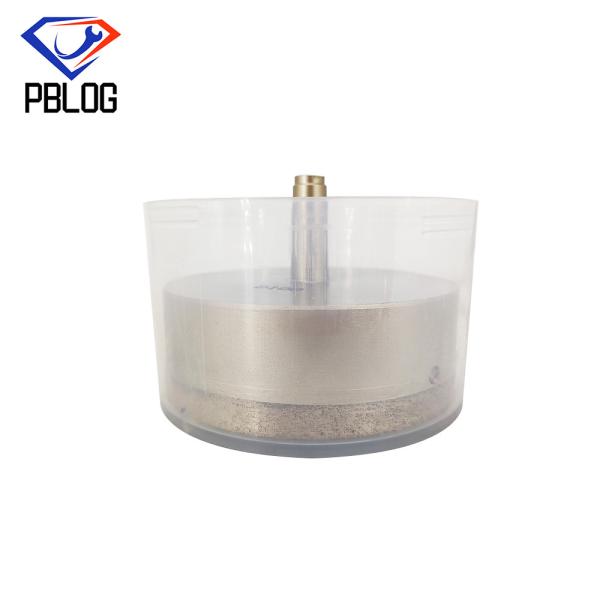 China Large size one-piece sintered diamond drill bit for glass hole wholesale