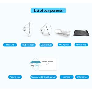 Air Compressor Nebulizer Machine Ultrasonic Portable Nebulizers