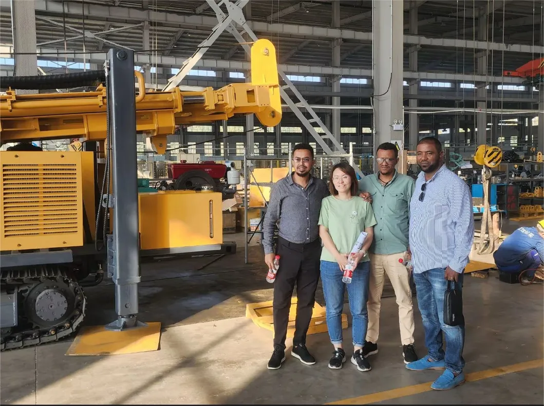 Fsl400 Efficient Reverse Circulation Drilling Machine RC Air Lift Deep Exploration High Recovery Mining for 400m