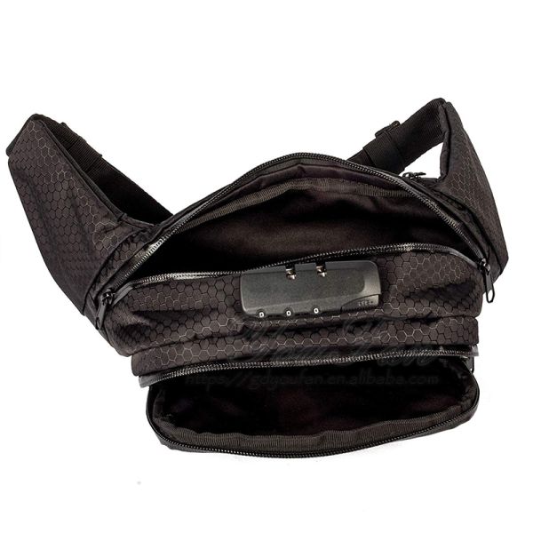 Locking Stash Waist Bag Smell Proof Fanny Pack