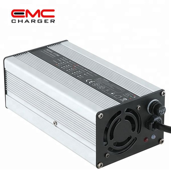12V 20A Aluminium Alloy with Fan lithium battery charger for E-scooter CE